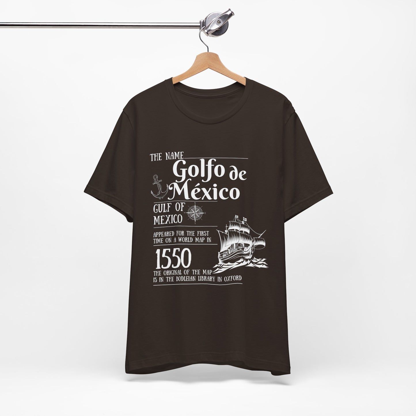 Historic Gulf of Mexico Crewneck Sweatshirt - 1550 Exploration Gift, golfo de mexico, gulf of mexico swearshirt , Gulf of Mexico Exploration Sweatshirt - History Gift